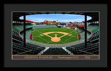 Load image into Gallery viewer, Griffith Stadium 1924 - Framed Print
