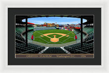 Load image into Gallery viewer, Griffith Stadium 1924 - Framed Print
