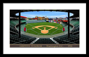 Griffith Stadium 1924 - Framed Print