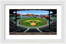 Load image into Gallery viewer, Griffith Stadium 1924 - Framed Print
