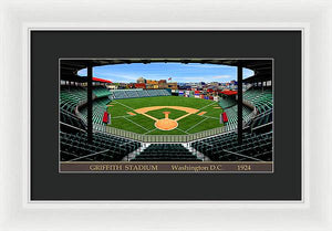 Griffith Stadium 1924 - Framed Print