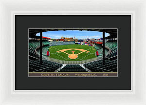 Griffith Stadium 1924 - Framed Print