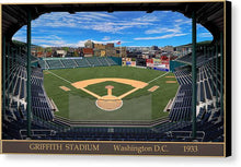 Load image into Gallery viewer, Griffith Stadium 1933 - Canvas Print
