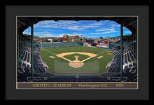 Load image into Gallery viewer, Griffith Stadium 1933 - Framed Print
