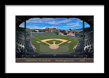 Load image into Gallery viewer, Griffith Stadium 1933 - Framed Print
