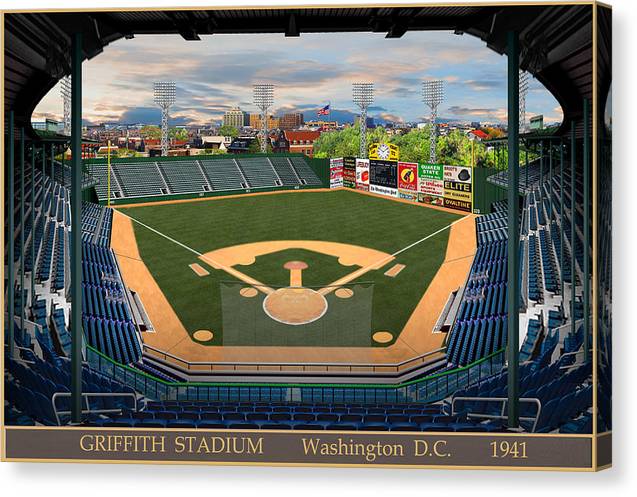 Griffith Stadium 1941 - Canvas Print