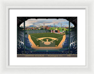 Griffith Stadium 1941 - Framed Print