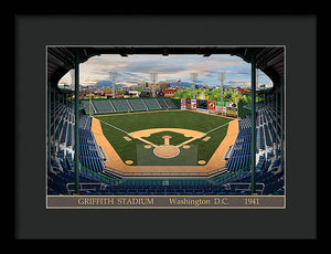 Griffith Stadium 1941 - Framed Print