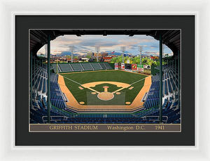 Griffith Stadium 1941 - Framed Print