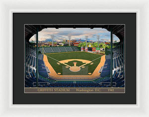 Griffith Stadium 1941 - Framed Print