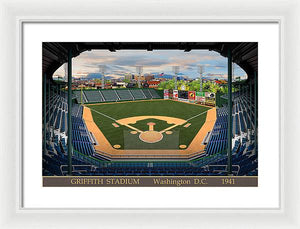 Griffith Stadium 1941 - Framed Print