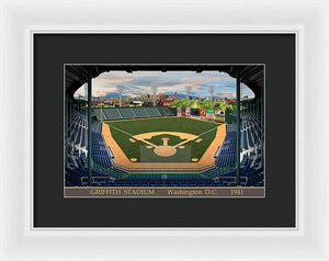 Griffith Stadium 1941 - Framed Print