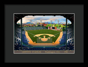 Griffith Stadium 1941 - Framed Print