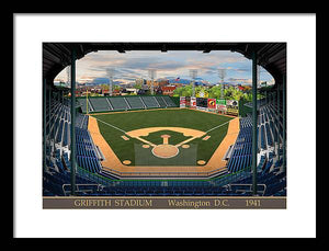 Griffith Stadium 1941 - Framed Print