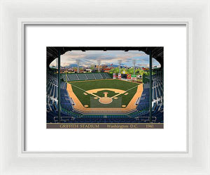 Griffith Stadium 1941 - Framed Print