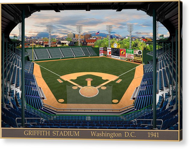 Griffith Stadium 1941 - Acrylic Print
