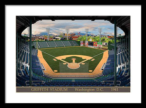 Griffith Stadium 1941 - Framed Print