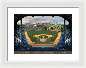 Griffith Stadium 1941 - Framed Print