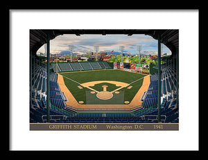 Griffith Stadium 1941 - Framed Print