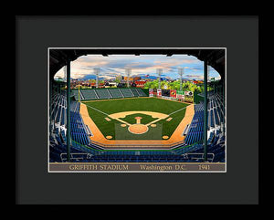 Griffith Stadium 1941 - Framed Print