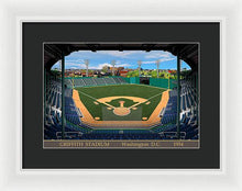 Load image into Gallery viewer, Griffith Stadium 1954 - Framed Print
