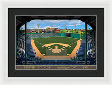 Load image into Gallery viewer, Griffith Stadium 1954 - Framed Print
