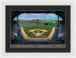 Griffith Stadium 1954 - Framed Print