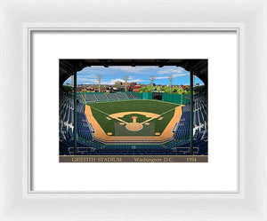 Griffith Stadium 1954 - Framed Print