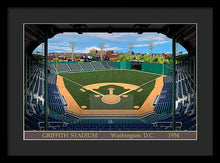 Load image into Gallery viewer, Griffith Stadium 1954 - Framed Print
