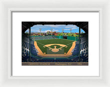 Load image into Gallery viewer, Griffith Stadium 1954 - Framed Print
