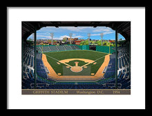 Load image into Gallery viewer, Griffith Stadium 1954 - Framed Print
