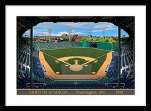 Load image into Gallery viewer, Griffith Stadium 1954 - Framed Print
