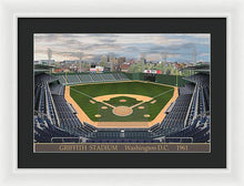 Load image into Gallery viewer, Griffith Stadium 1961 - Framed Print
