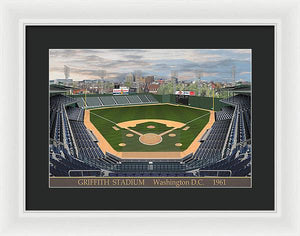 Griffith Stadium 1961 - Framed Print