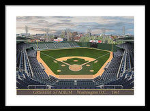 Load image into Gallery viewer, Griffith Stadium 1961 - Framed Print
