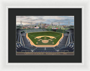 Griffith Stadium 1961 - Framed Print