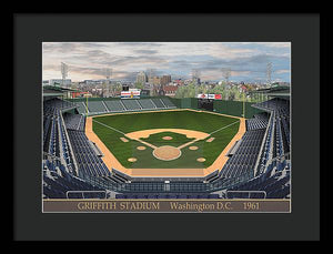 Griffith Stadium 1961 - Framed Print