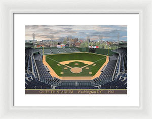 Griffith Stadium 1961 - Framed Print