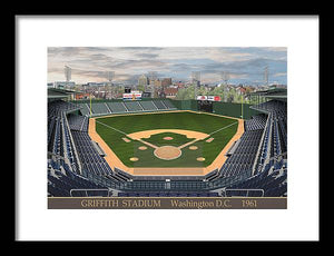 Griffith Stadium 1961 - Framed Print