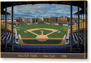 Hilltop Park 1906 - Canvas Print