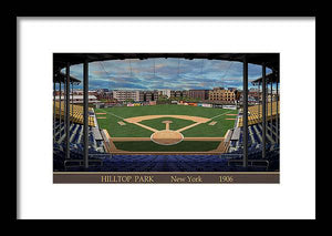 Hilltop Park 1906 - Framed Print