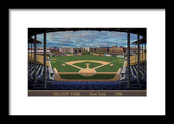 Hilltop Park 1906 - Framed Print