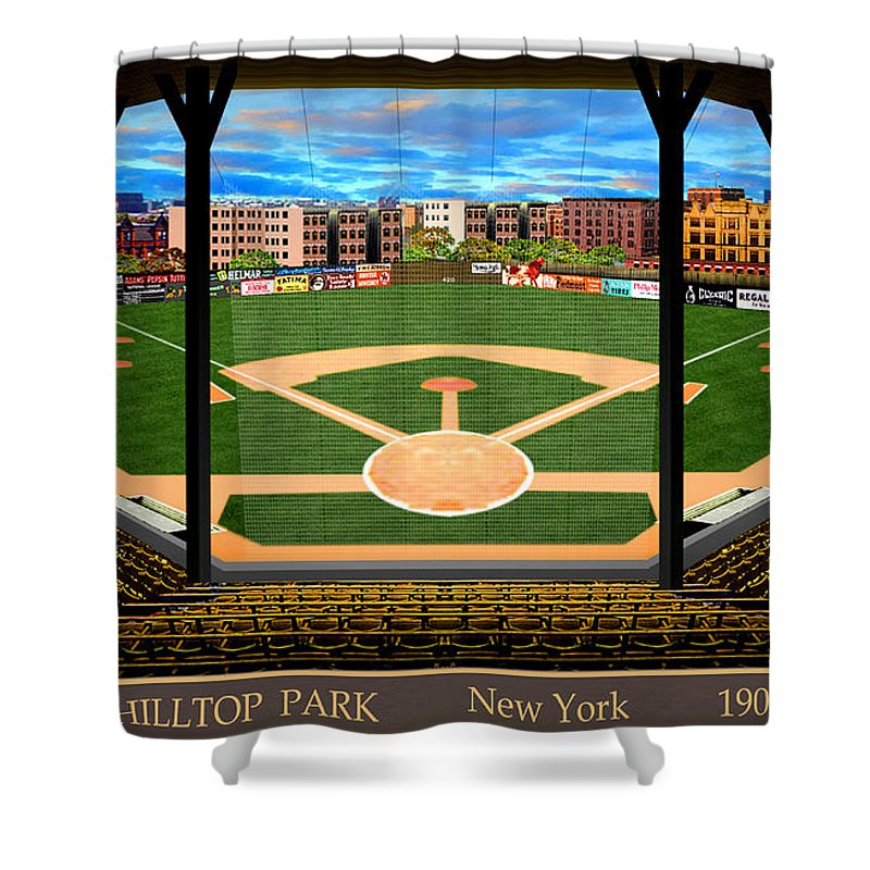 Hilltop Park 1906 - Shower Curtain