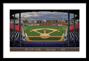 Hilltop Park 1912 - Framed Print