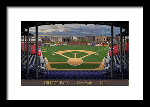 Hilltop Park 1912 - Framed Print
