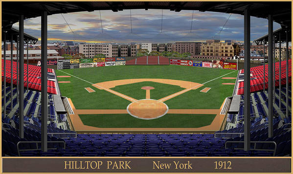 Hilltop Park 1912 - Art Print
