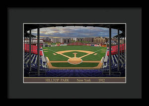 Hilltop Park 1912 - Framed Print