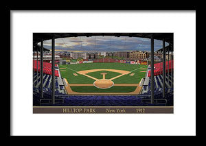 Hilltop Park 1912 - Framed Print