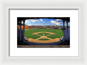 Huntington Avenue Grounds 1903 - Framed Print