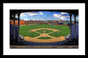 Huntington Avenue Grounds 1903 - Framed Print